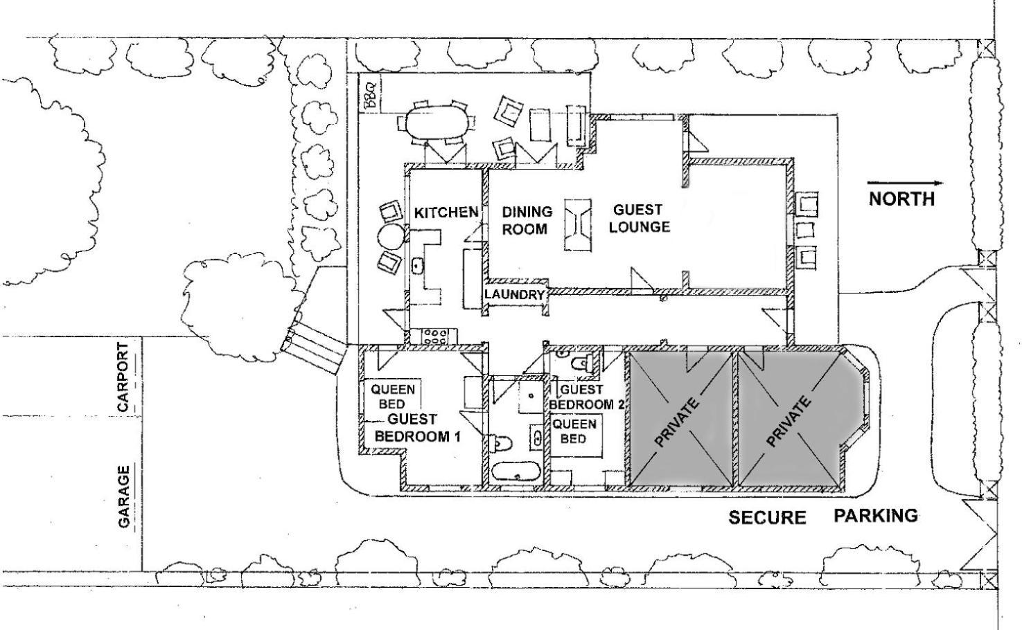 Bed and Breakfast The Grange Auckland Exterior foto